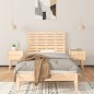 vidaXL Cabecero de cama de pared madera maciza de pino 96x3x63 cm vidaXL Cabecero de cama de pared madera maciza de pino 96x3x63 cm