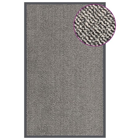 vidaXL Felpudo copetudo 90x150 cm marrón claro