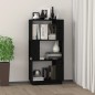 vidaXL Estantería/divisor de espacios madera pino negro 51x25x101 cm vidaXL Estantería/divisor de espacios madera pino negro 51x25x101 cm