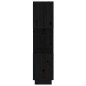 vidaXL Estantería/divisor de espacios madera pino negro 51x25x101 cm vidaXL Estantería/divisor de espacios madera pino negro 51x25x101 cm