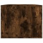 vidaXL Mesa de centro madera contrachapada roble ahumado 80x50x40 cm vidaXL Mesa de centro madera contrachapada roble ahumado 80x50x40 cm