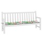 vidaXL Cojín para banco de jardín tela multicolor 200x50x3 cm vidaXL Cojín para banco de jardín tela multicolor 200x50x3 cm