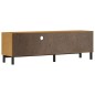 vidaXL Mueble de TV con puerta de vidrio FLAM madera pino 158x40x50 cm vidaXL Mueble de TV con puerta de vidrio FLAM madera pino 158x40x50 cm