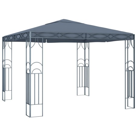 vidaXL Cenador gris antracita 300x300 cm