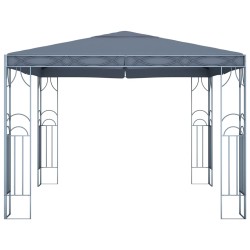 vidaXL Cenador gris antracita 300x300 cm