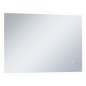 vidaXL Espejo de pared de baño con LED y sensor táctil 100x60 cm vidaXL Espejo de pared de baño con LED y sensor táctil 100x60 cm