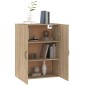 vidaXL Armario colgante madera contrachapada roble Sonoma 69,5x34x90cm vidaXL Armario colgante madera contrachapada roble Sonoma 69,5x34x90cm