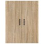 vidaXL Armario colgante madera contrachapada roble Sonoma 69,5x34x90cm vidaXL Armario colgante madera contrachapada roble Sonoma 69,5x34x90cm