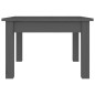 vidaXL Mesa de centro de madera maciza de pino gris 45x45x30 cm vidaXL Mesa de centro de madera maciza de pino gris 45x45x30 cm