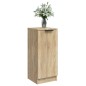vidaXL Aparadores 2 uds madera contrachapada roble Sonoma 30x30x70 cm vidaXL Aparadores 2 uds madera contrachapada roble Sonoma 30x30x70 cm