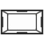 vidaXL Mesa consola vidrio templado transparente 60x35x75 cm vidaXL Mesa consola vidrio templado transparente 60x35x75 cm