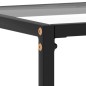 vidaXL Mesa consola vidrio templado transparente 60x35x75 cm vidaXL Mesa consola vidrio templado transparente 60x35x75 cm