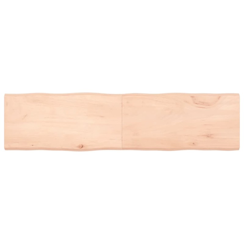vidaXL Tablero de mesa madera maciza borde natural 160x40x(2-4) cm vidaXL Tablero de mesa madera maciza borde natural 160x40x(2-4) cm