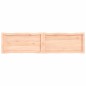 vidaXL Tablero de mesa madera maciza borde natural 160x40x(2-4) cm vidaXL Tablero de mesa madera maciza borde natural 160x40x(2-4) cm