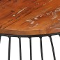 vidaXL Mesa de centro de madera maciza reciclada Ø68 cm vidaXL Mesa de centro de madera maciza reciclada Ø68 cm