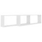 vidaXL Estante cubo de pared 2 uds madera contrachapada 100x15x30 cm vidaXL Estante cubo de pared 2 uds madera contrachapada 100x15x30 cm