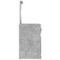 vidaXL Tocador espejo madera contrachapada gris hormigón 90x50x132,5cm vidaXL Tocador espejo madera contrachapada gris hormigón 90x50x132,5cm