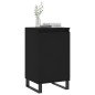 vidaXL Aparador madera de ingeniería negro 40x35x70 cm vidaXL Aparador madera de ingeniería negro 40x35x70 cm