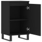 vidaXL Aparador madera de ingeniería negro 40x35x70 cm vidaXL Aparador madera de ingeniería negro 40x35x70 cm