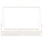 vidaXL Estructura cama infantil y cajones madera pino blanco 90x190 cm vidaXL Estructura cama infantil y cajones madera pino blanco 90x190 cm