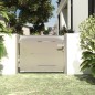 vidaXL Puerta de jardín de acero inoxidable 100x75 cm vidaXL Puerta de jardín de acero inoxidable 100x75 cm