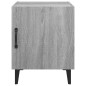 vidaXL Mesita de noche madera contrachapada gris Sonoma vidaXL Mesita de noche madera contrachapada gris Sonoma