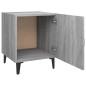vidaXL Mesita de noche madera contrachapada gris Sonoma vidaXL Mesita de noche madera contrachapada gris Sonoma