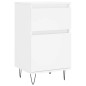 vidaXL Aparadores 2 uds madera de ingeniería blanco 40x35x70 cm vidaXL Aparadores 2 uds madera de ingeniería blanco 40x35x70 cm