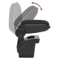 vidaXL Reposabrazos para coche ABS negro 16x30x(40-50) cm