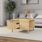 vidaXL Mesa de centro madera contrachapada roble Sonoma 55x55x36,5 cm vidaXL Mesa de centro madera contrachapada roble Sonoma 55x55x36,5 cm