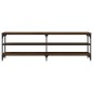 vidaXL Mueble de TV madera contrachapada roble marrón 160x30x50 cm vidaXL Mueble de TV madera contrachapada roble marrón 160x30x50 cm