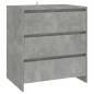 vidaXL Aparador de madera contrachapada gris hormigón 70x41x75 cm vidaXL Aparador de madera contrachapada gris hormigón 70x41x75 cm