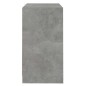 vidaXL Aparador de madera contrachapada gris hormigón 70x41x75 cm vidaXL Aparador de madera contrachapada gris hormigón 70x41x75 cm
