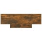 vidaXL Mesa de centro madera contrachapada roble ahumado 85x55x31 cm vidaXL Mesa de centro madera contrachapada roble ahumado 85x55x31 cm