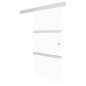 vidaXL Puerta corredera con tope suave vidrio ESG y aluminio 90x205 cm vidaXL Puerta corredera con tope suave vidrio ESG y aluminio 90x205 cm