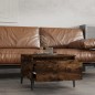 vidaXL Mesa auxiliar madera contrachapada roble ahumado 50x46x35 cm vidaXL Mesa auxiliar madera contrachapada roble ahumado 50x46x35 cm
