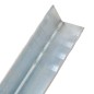 vidaXL Anclaje de tierra forma de L 12 uds acero galvanizado 5x5x50 cm vidaXL Anclaje de tierra forma de L 12 uds acero galvanizado 5x5x50 cm