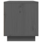 vidaXL Mueble de TV madera maciza de pino gris 80x35x40,5 cm vidaXL Mueble de TV madera maciza de pino gris 80x35x40,5 cm