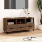 vidaXL Mueble para TV madera contrachapada roble marrón 102x35x50 cm vidaXL Mueble para TV madera contrachapada roble marrón 102x35x50 cm