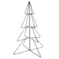 vidaXL Árbol Navidad 240 luces LED interior y exterior 115x150 cm vidaXL Árbol Navidad 240 luces LED interior y exterior 115x150 cm