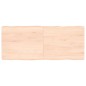 vidaXL Tablero de mesa madera maciza borde natural 120x50x(2-6) cm vidaXL Tablero de mesa madera maciza borde natural 120x50x(2-6) cm