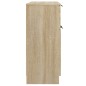 vidaXL Aparador de madera contrachapada color roble Sonoma 60x30x70 cm vidaXL Aparador de madera contrachapada color roble Sonoma 60x30x70 cm
