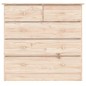 vidaXL Cómoda ALTA madera maciza pino 77x35x73 cm vidaXL Cómoda ALTA madera maciza pino 77x35x73 cm