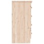 vidaXL Cómoda ALTA madera maciza pino 77x35x73 cm vidaXL Cómoda ALTA madera maciza pino 77x35x73 cm