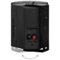 vidaXL Altavoces estéreo de pared 2 uds negro interior exterior 80 W vidaXL Altavoces estéreo de pared 2 uds negro interior exterior 80 W