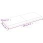 vidaXL Tablero de mesa madera maciza borde natural 120x50x(2-6) cm vidaXL Tablero de mesa madera maciza borde natural 120x50x(2-6) cm