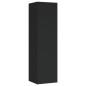 vidaXL Muebles para TV 2 uds madera contrachapada negro 30,5x30x110 cm vidaXL Muebles para TV 2 uds madera contrachapada negro 30,5x30x110 cm