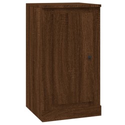 vidaXL Aparador madera contrachapada marrón roble 37,5x35,5x67,5 cm