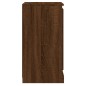 vidaXL Aparador madera contrachapada marrón roble 37,5x35,5x67,5 cm vidaXL Aparador madera contrachapada marrón roble 37,5x35,5x67,5 cm