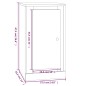 vidaXL Aparador madera contrachapada marrón roble 37,5x35,5x67,5 cm vidaXL Aparador madera contrachapada marrón roble 37,5x35,5x67,5 cm